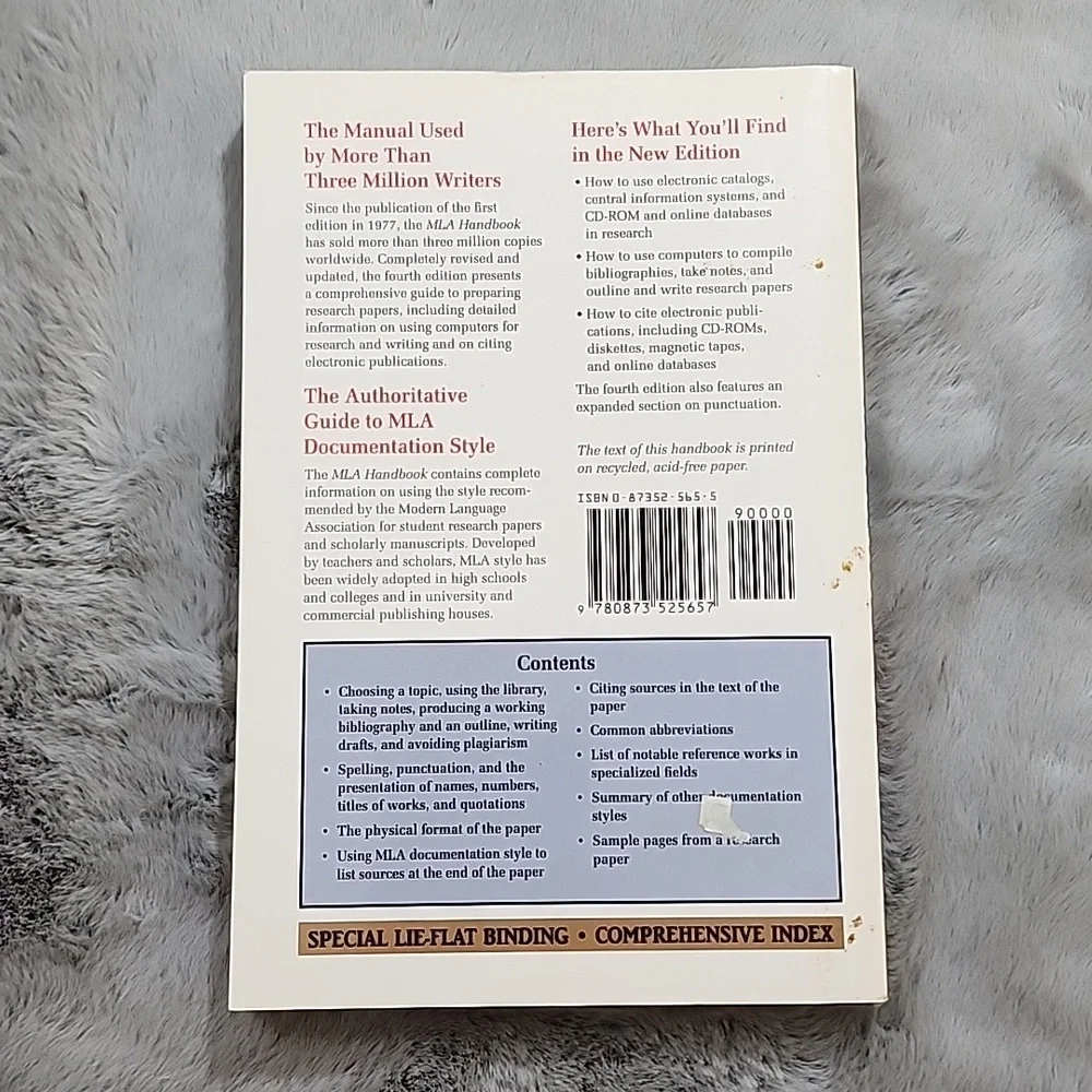 Modern Language Association mla handbook